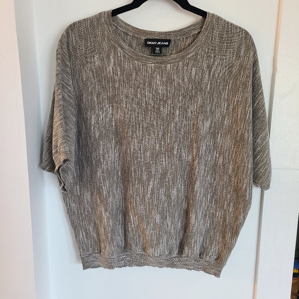 DKNY Jeans Batwing Short Sleeve Sweater Tee
